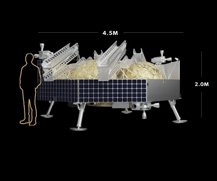 Astrobotic Unveils Griffin-1 Lunar Lander, Now NASA’s Moon Base 2 Mission, Ahead of Late-2026 Launch