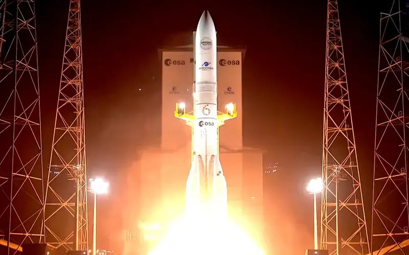 Arianespace Launches 32 Amazon Satellites on Ariane 6 as Constellation Deployment Continues