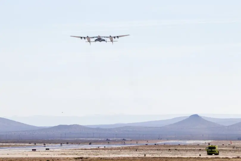 VSS Unity Arrives at Spaceport America for Commercial Operations