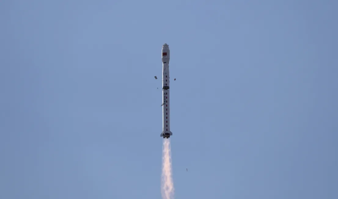 China launches Haiyang-2E (HY-2E) marine satellite aboard a Long March-4B rocket