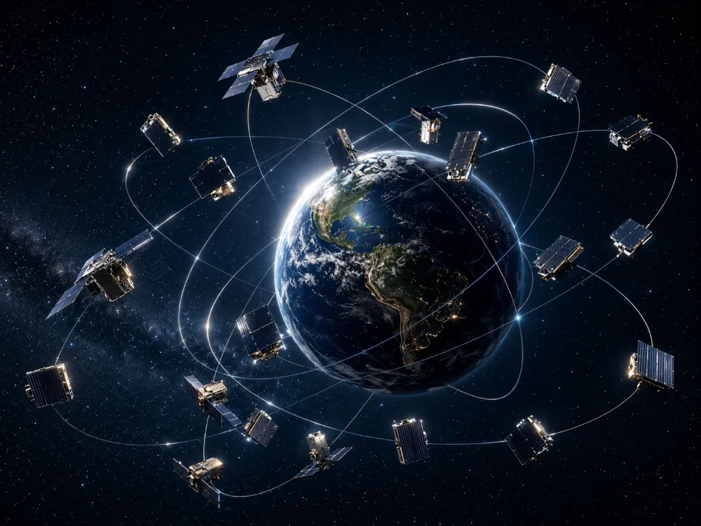 China's satellite orbits