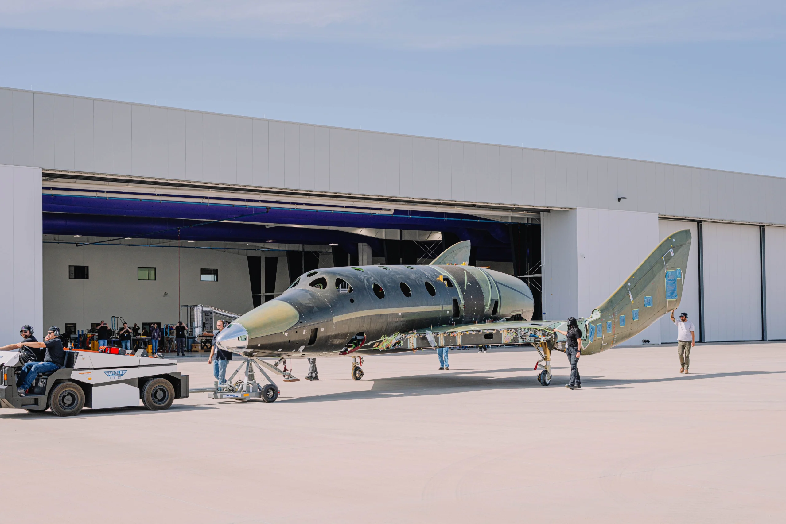 Virgin Galactic reveals new ship, but it’s running out of time and cash