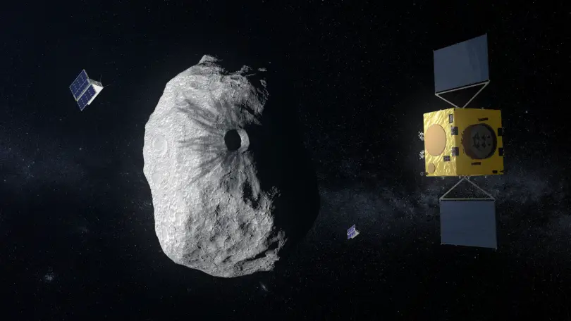 ESA’s Hera planetary defense mission signs prime contractor, on course for launch in 2024