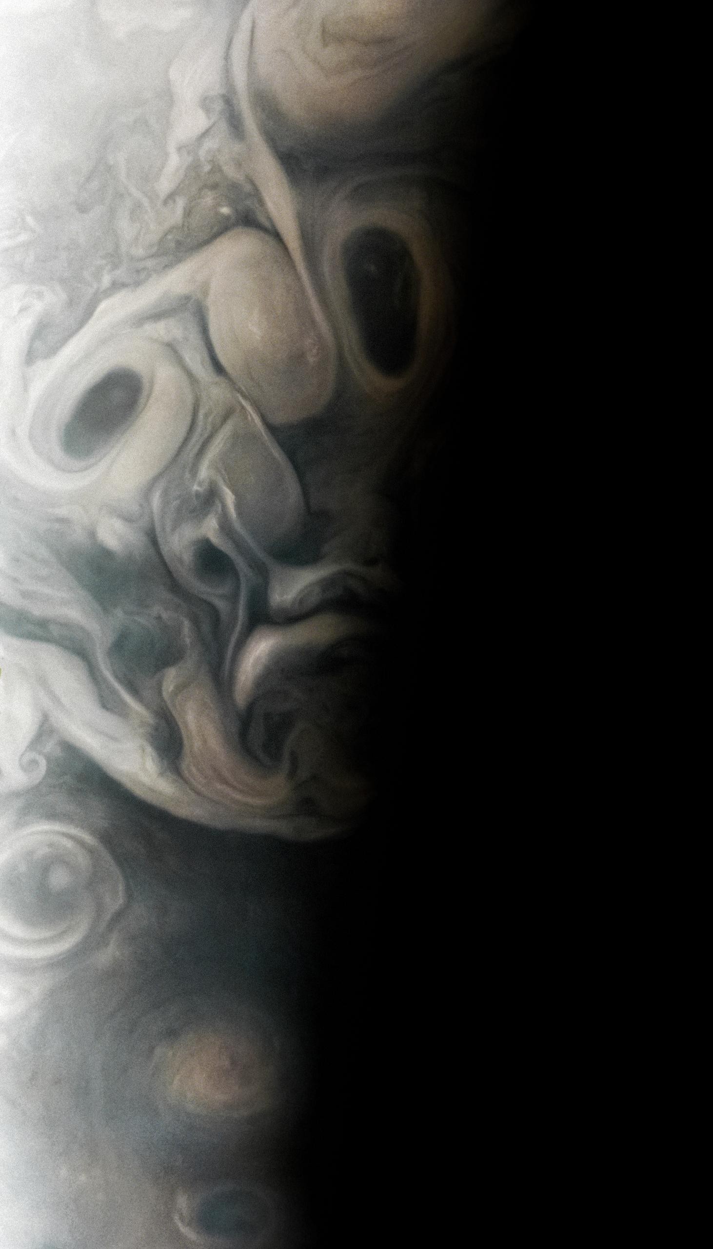 Daily Telescope: A spooky image of the Solar System’s largest planet