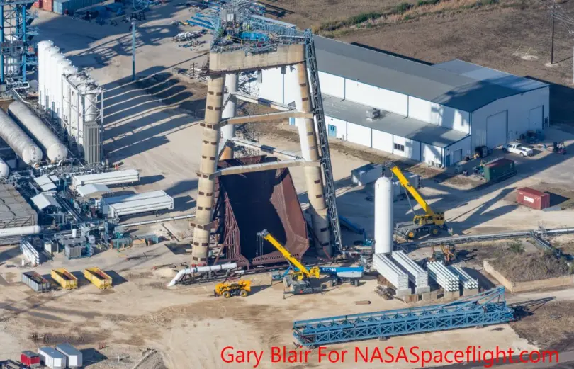 SpaceX renovating former Falcon 9 test stand at McGregor