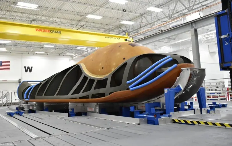 Dream Chaser on a path to maiden flight as primary structure arrives at SNC
