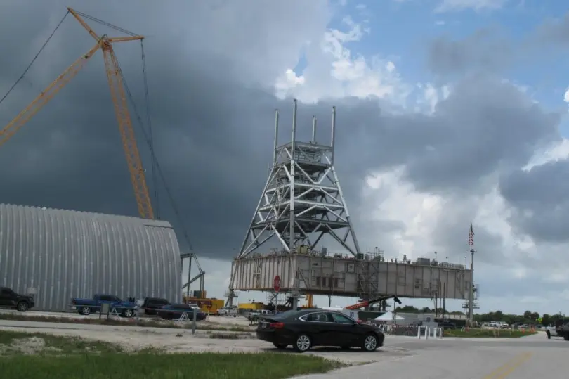 OmegA Launch Tower to be demolished as KSC 39B fails to become a multi-user pad