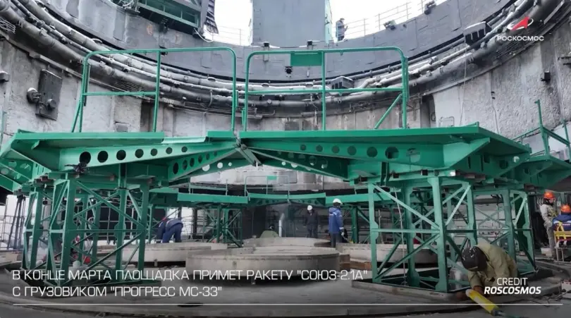 Baikonur Launch Pad restored, clearing path for Progress MS-33 ISS Mission