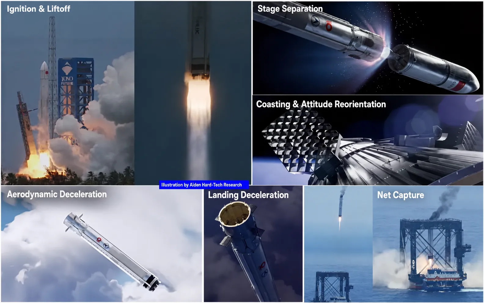 Rocket Launch and Recovery Process