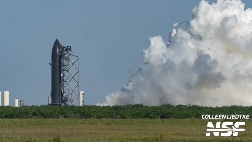 Ship 40 completes single-engine static fire; Booster 20 and Pad 2 see new work