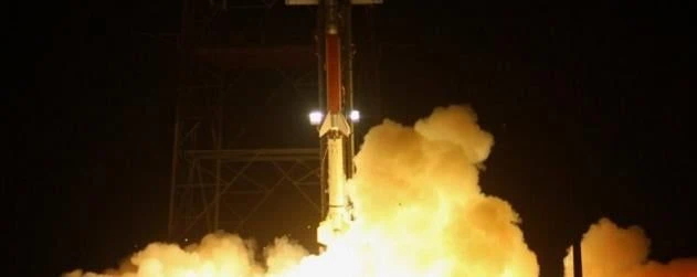 Wallops launch sounding rocket to create light show