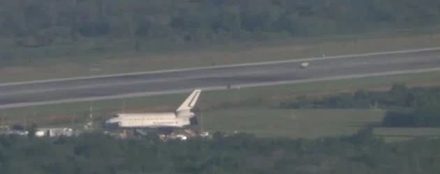 Air Force’s X-37B lands at KSC’s Shuttle Landing Facility