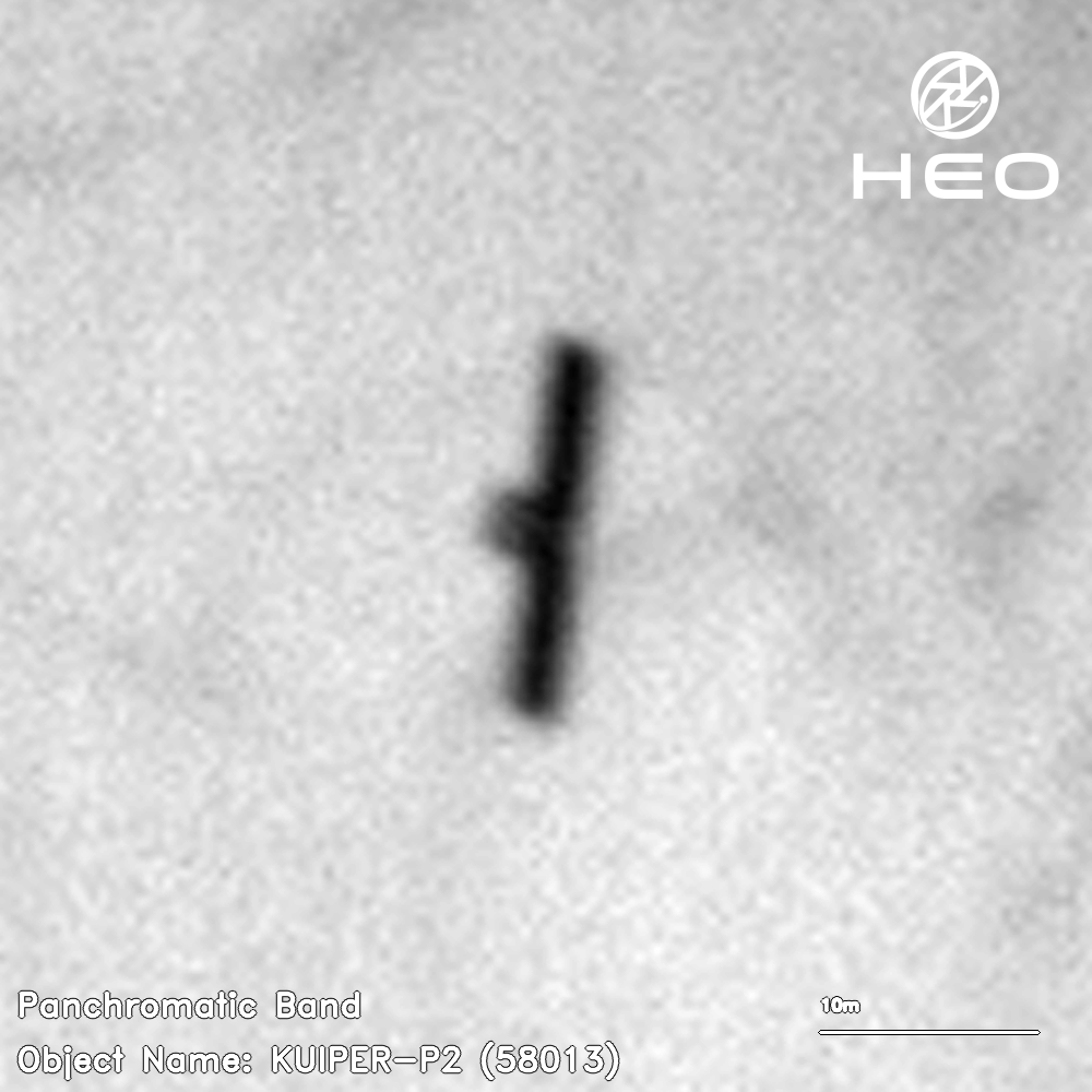Daily Telescope: A space-based camera spys a secretive Project Kuiper satellite