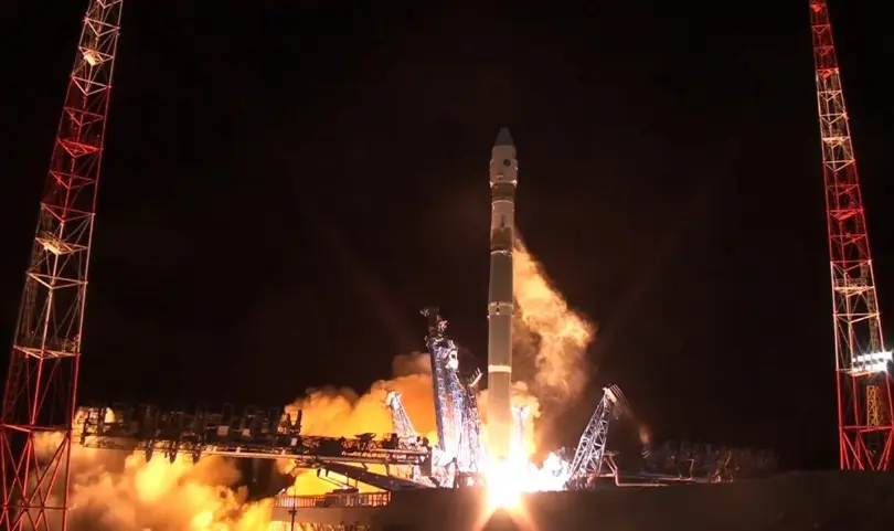 Soyuz 2-1v lofts mystery military satellite
