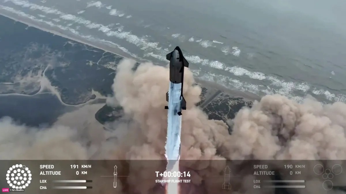 SpaceX Starship Completes Successful Test Flight Despite Booster Engine Issue