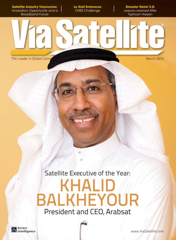 Satellite Executive of the Year: Khalid Balkheyour, President and CEO, Arabsat