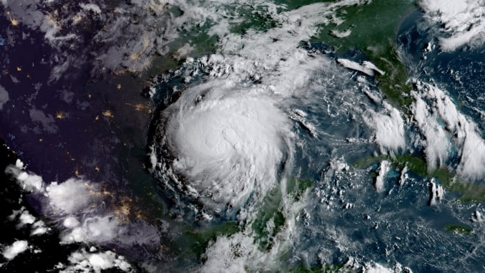 Eyes in the Sky: Satellite Images of Hurricane Harvey