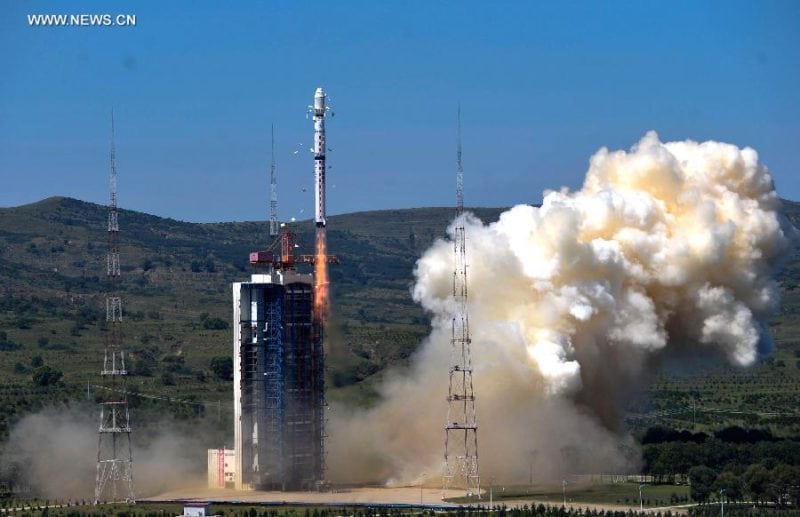 China Launches Gaofen 2 Earth Observation Satellite