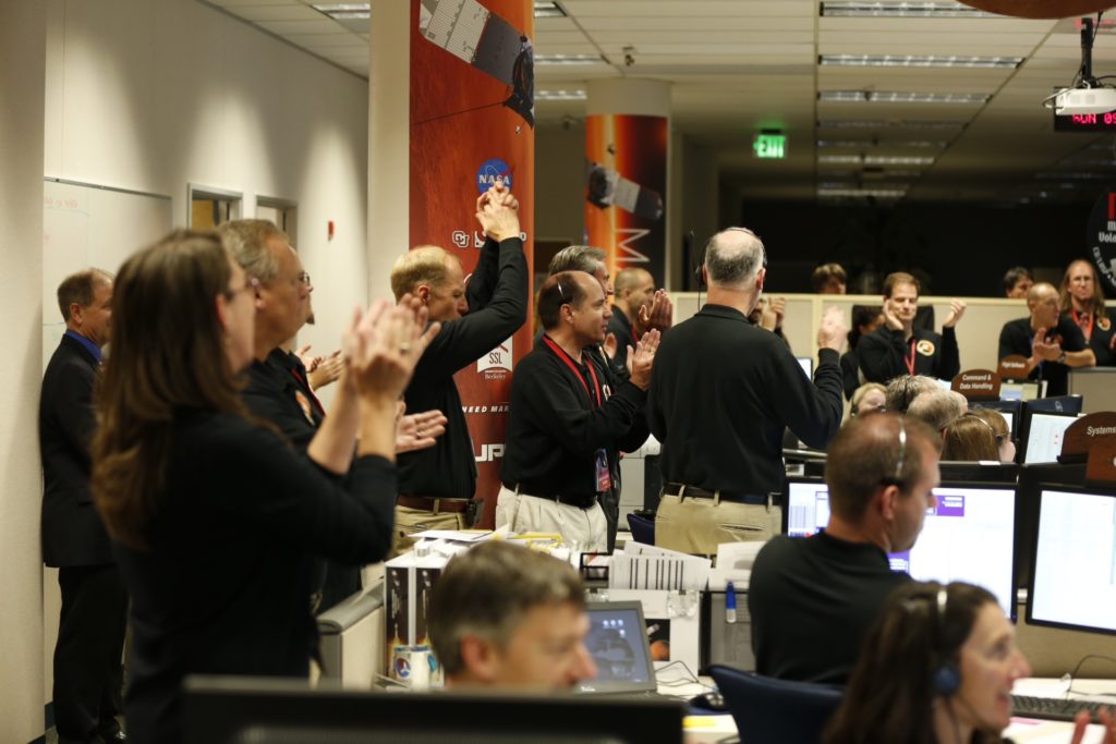 NASA’s MAVEN Spacecraft Enters Martian Orbit