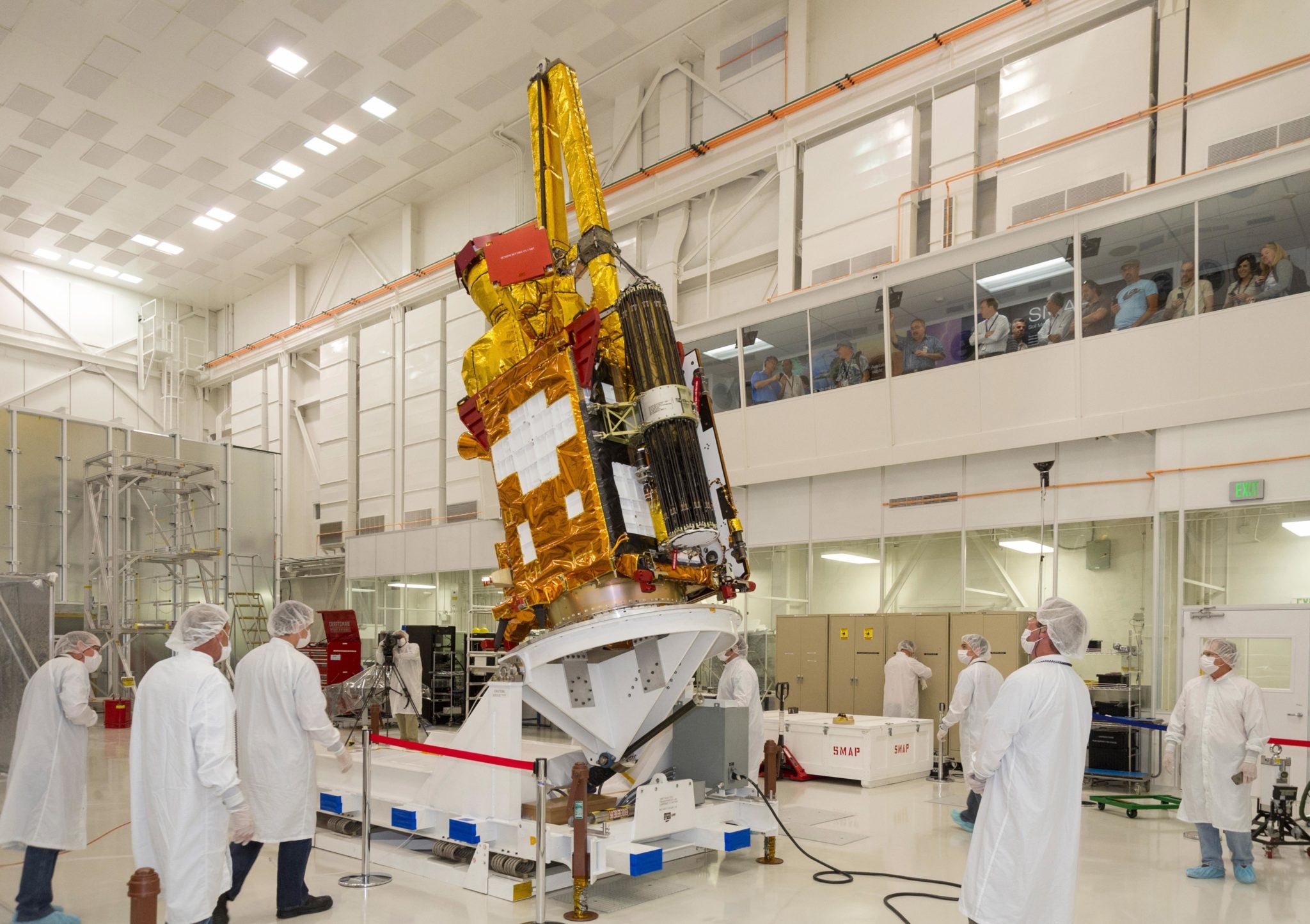 Northrop Grumman Delivers AstroMesh Reflector for SMAP Satellite