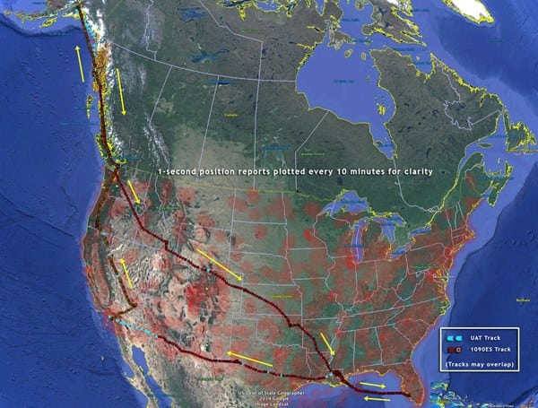 Globalstar, ADS-B Technologies Complete Space-Based Aircraft Tracking Demonstration