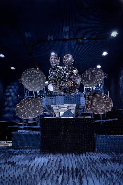 Eutelsat 25B/Es’hail 1 satellite fired up at 25.5 Degrees East