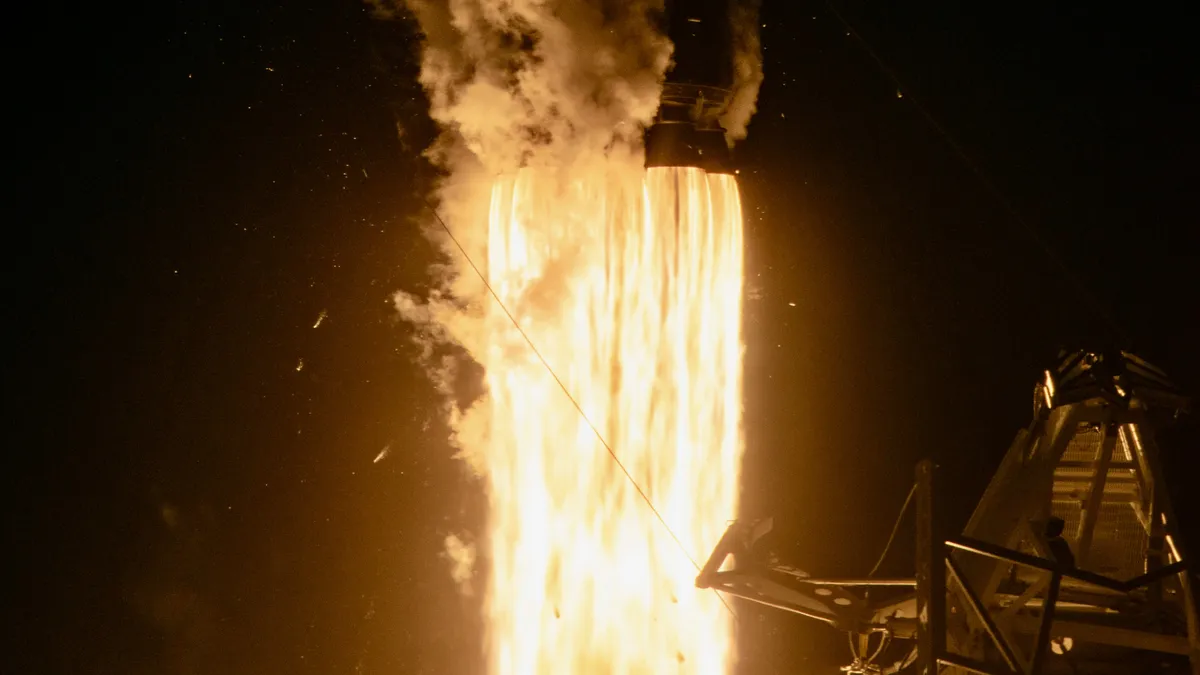 A Falcon 9 rocketl launches the Crew-7 mission for NASA on Aug. 26, 2023 (Image credit: Space.com/ Josh Dinner)
