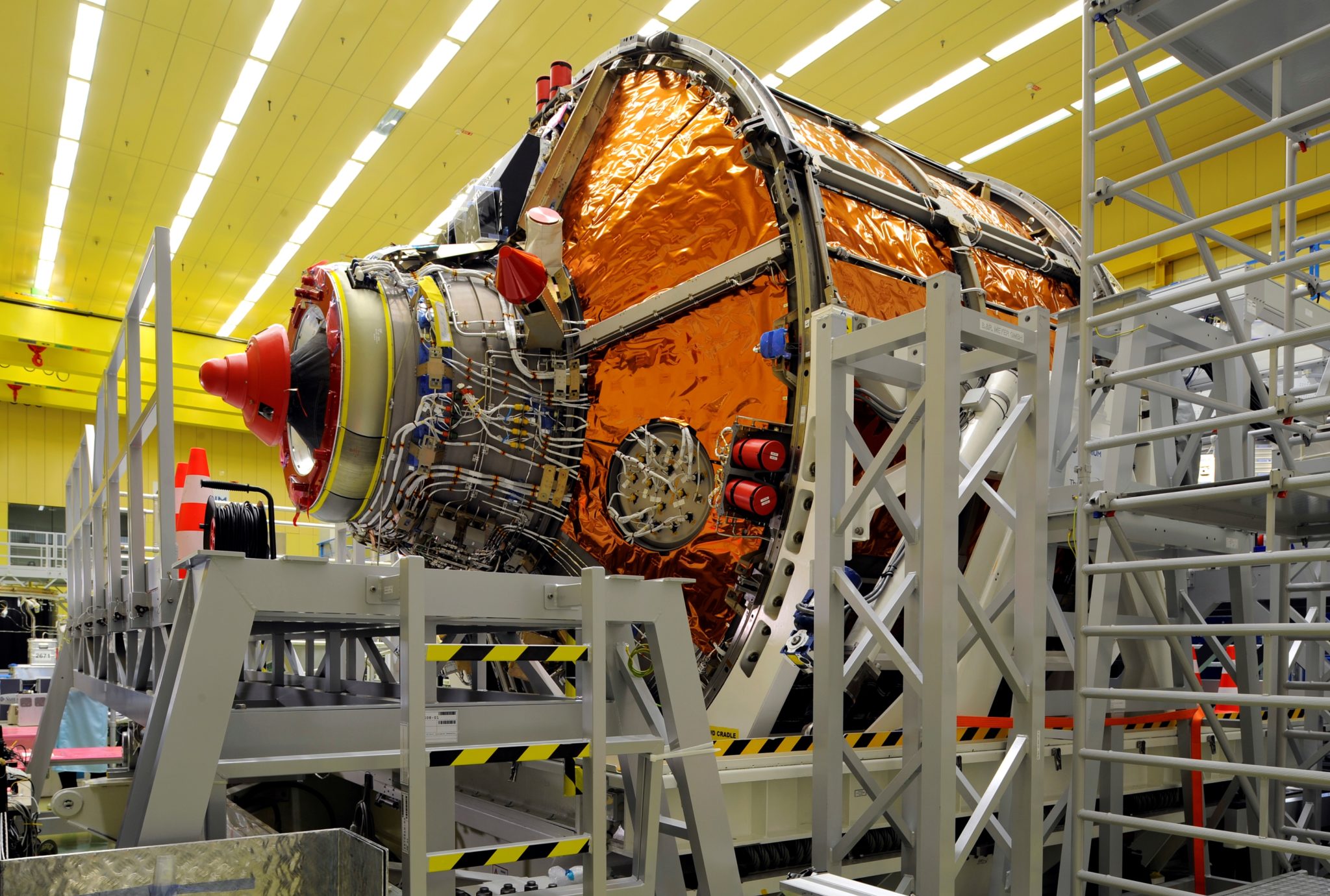Astrium-Built ATV 5 en route to Kourou for 2014 Launch