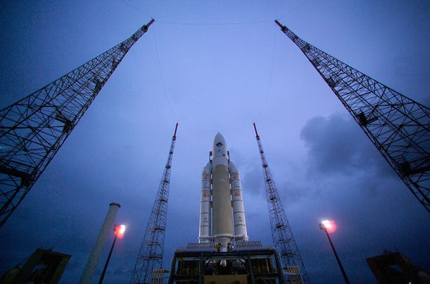 Arianespace Postpones Launch of Ariane 5 ECA Mission
