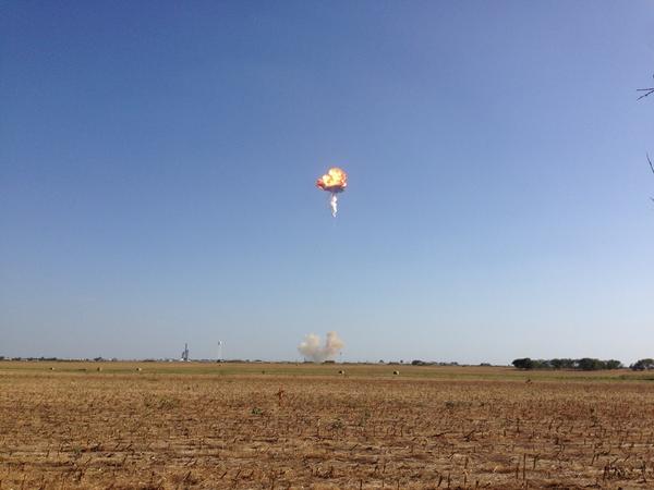 SpaceX Reusable Falcon 9 Self-Terminated During Test Mission