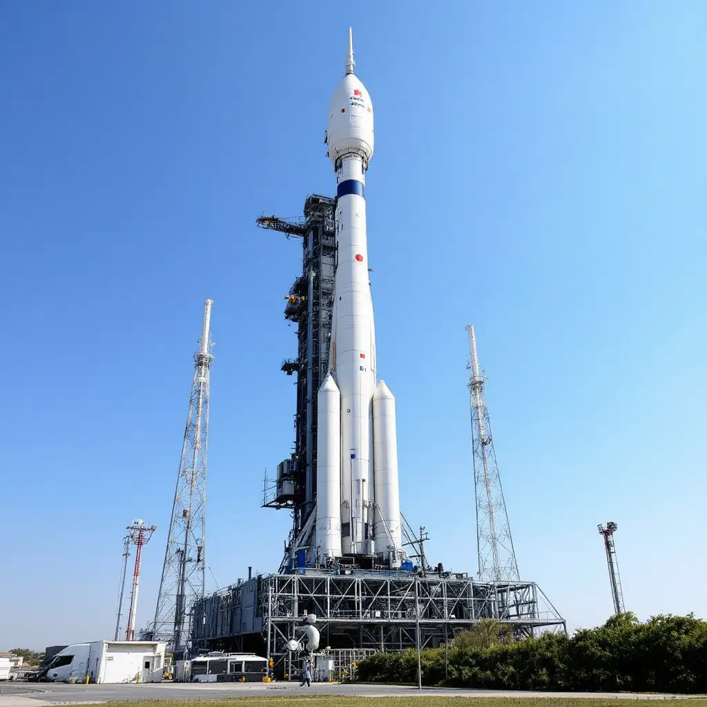 China Moves Chang’e-7 to Launch Pad for High-Stakes Lunar South Pole Mission