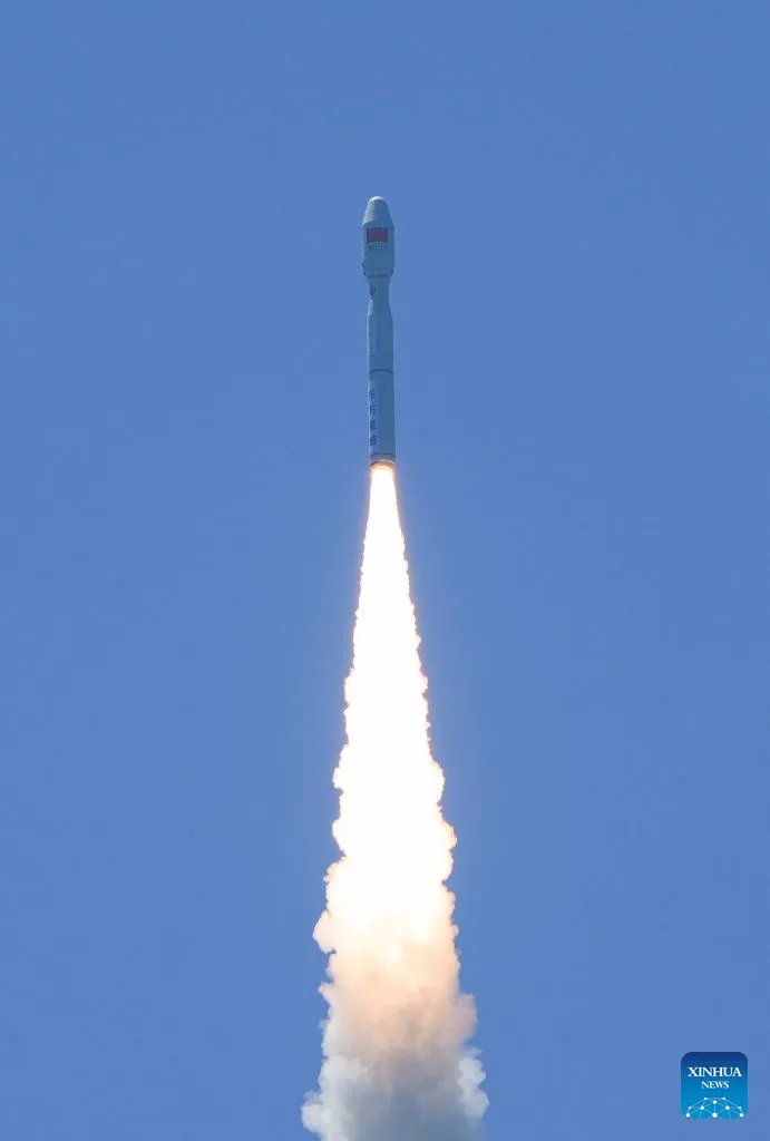 China's Smart Dragon-3 rocket successfully launches 2 satellites from sea