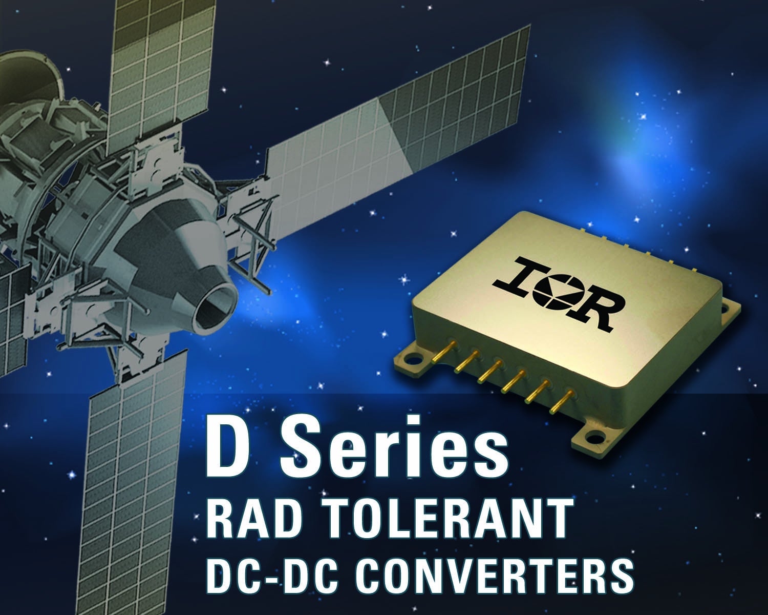 IR Releases New Series of Two Output DC-DC Converters for Satellite Power Systems