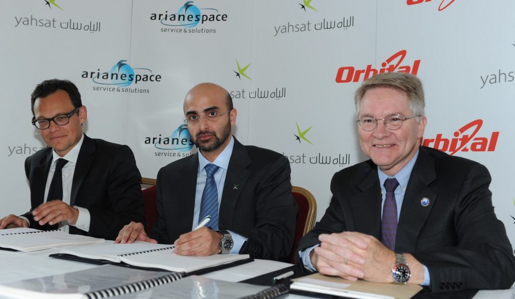 Yahsat Picks Orbital Sciences to Build Al Yah 3 High Throughput Satellite