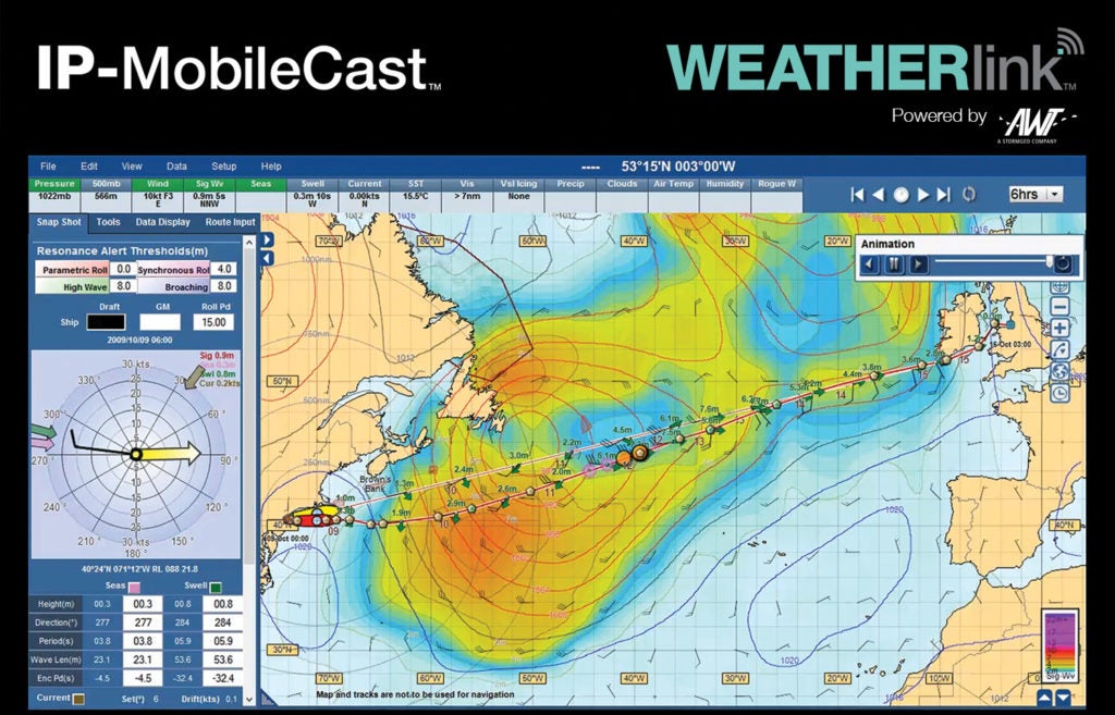 KVH Partners with Applied Weather Technology for New Voyage Planning System