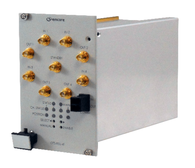 Emcore Announces New Wideband RF Redundancy Switch Units for the Optiva Platform