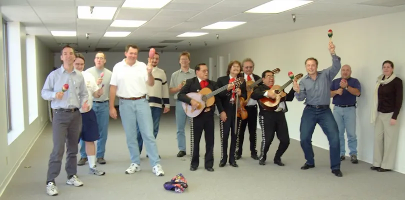 SpaceX Team in 2002
