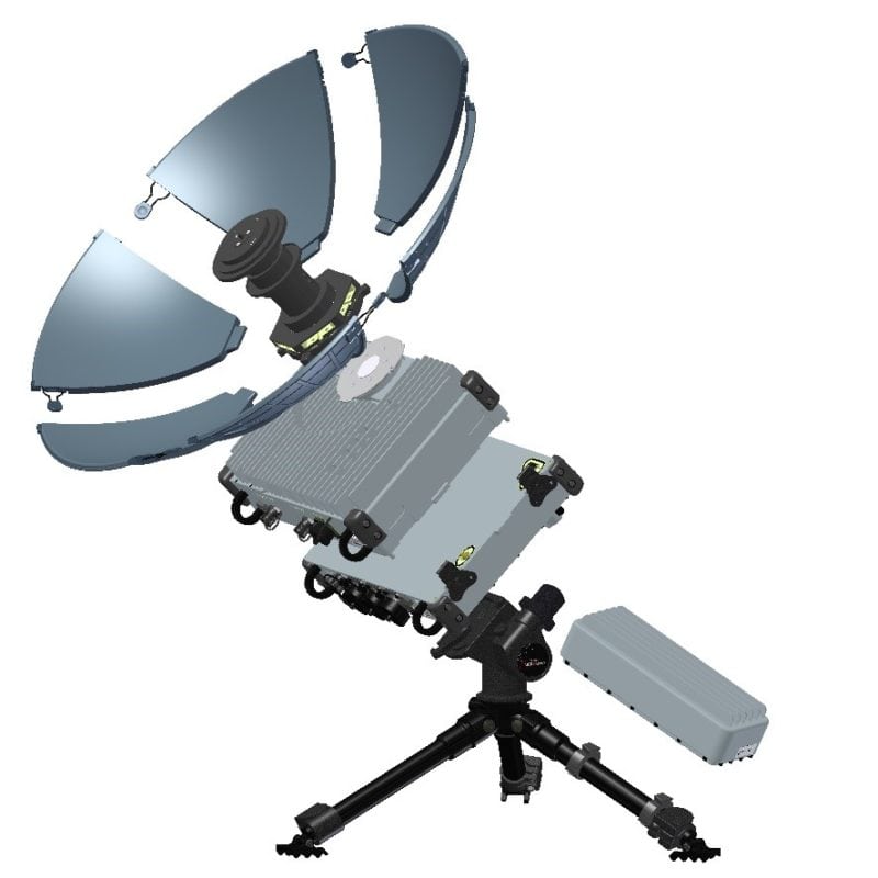 Hughes, Tampa Microwave Partner on Manpack Satellite Terminals