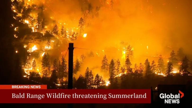 The Bald Range Wildfire Exploded in Size Within Hours: How Satellite Data Can Close the Speed Gap Between Disaster and Decision-Making