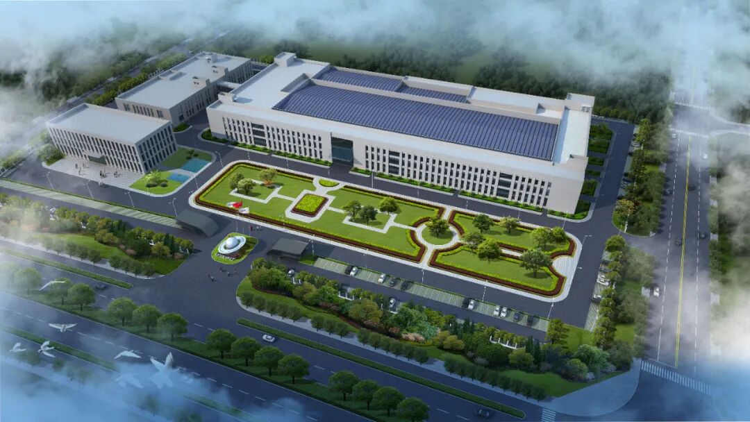 The Taizhou Xingkong Zhilian Intelligent AIT Center. Credit Geely Technology Group.