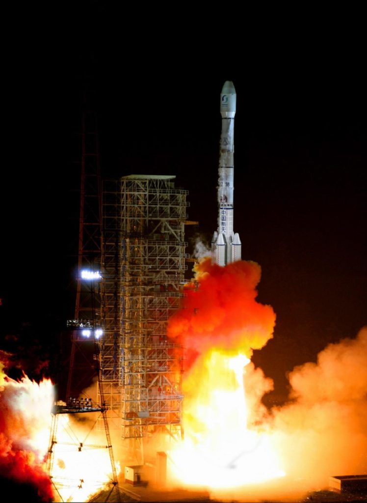 Bolivia Launches First Telecommunications Satellite