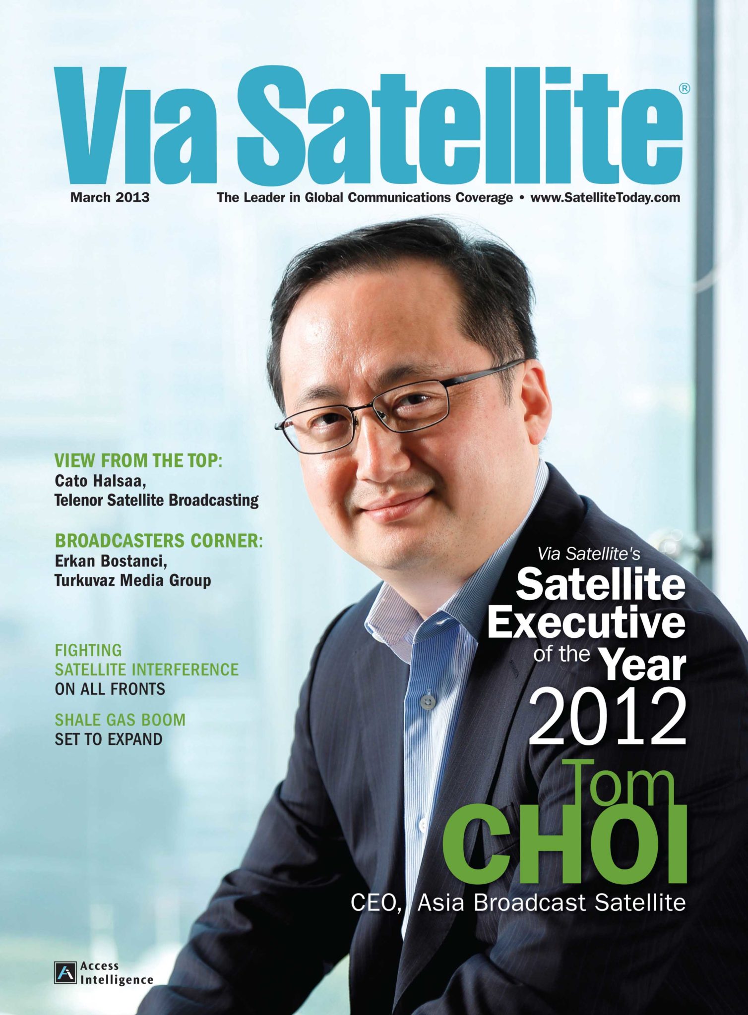 2012 Satellite Executive of the Year: Tom Choi, CEO, ABS