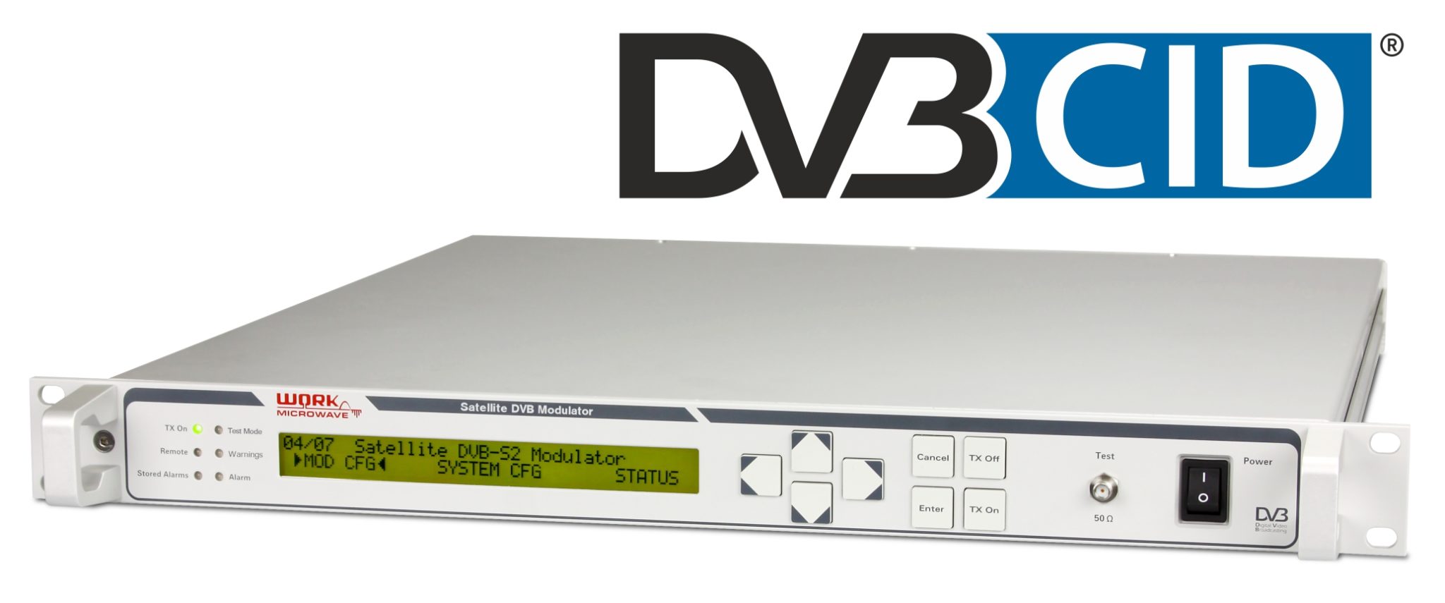 Work Microwaves Releases DVB S2 Equipment with Carrier ID