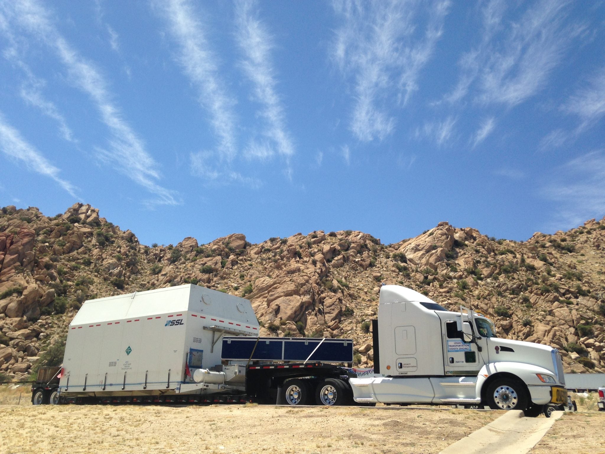 SSL’s AsiaSat 8 Arrives at Cape Canaveral for SpaceX July Launch