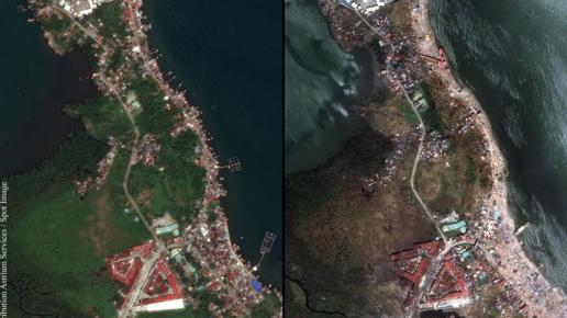 Astrium Releases Satellite Images to Aid Relief Effort in the Philippines