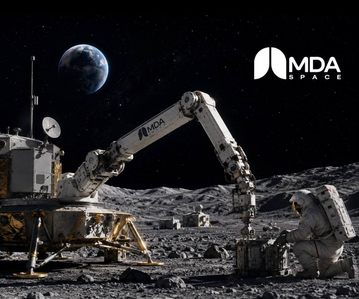 MDA Space Books $809 Million in Quarterly Orders, Redirects Canadarm3 to the Lunar Surface