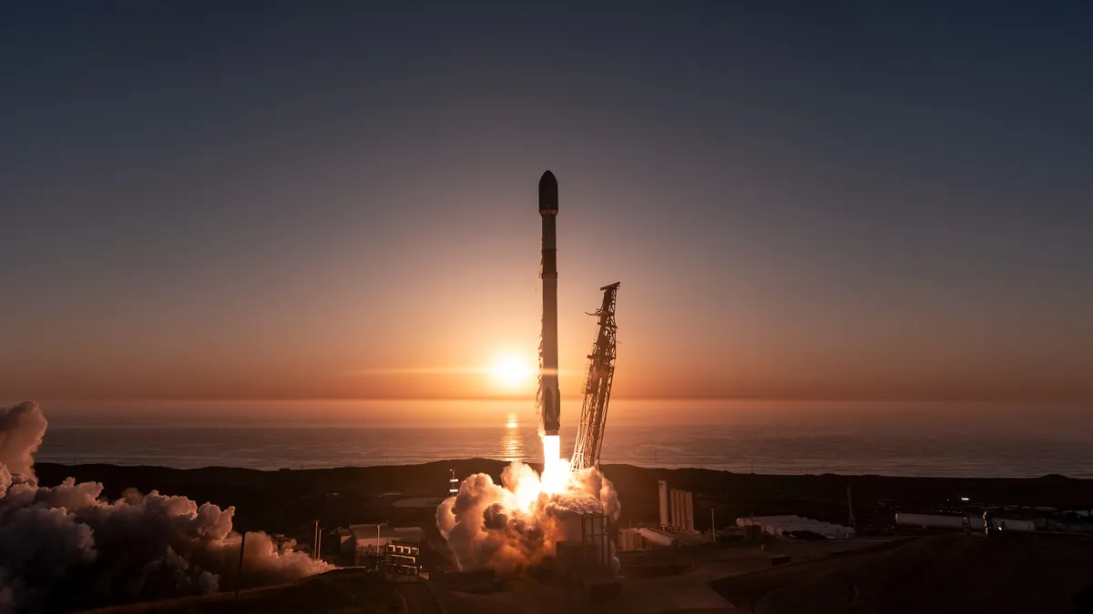 A SpaceX Falcon 9 rocket carrying 24 Starlink satellites lifted off from Vandenberg Space Force Base in California on Tuesday, May 19, 2026.