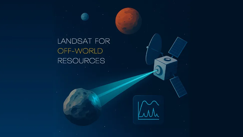 A graphic depiction of the Interworld Slingshot Resource Surveys concept. (Image credit: Pablo Sobron/SETI)