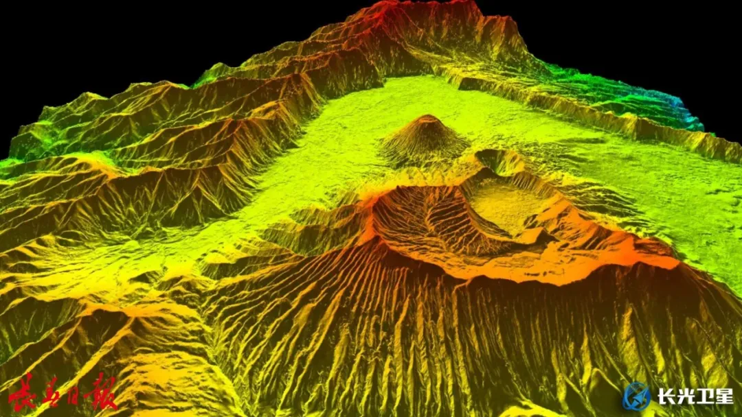 High-precision Jilin-1 digital surface model (DSM) of Mount Bromo, Indonesia