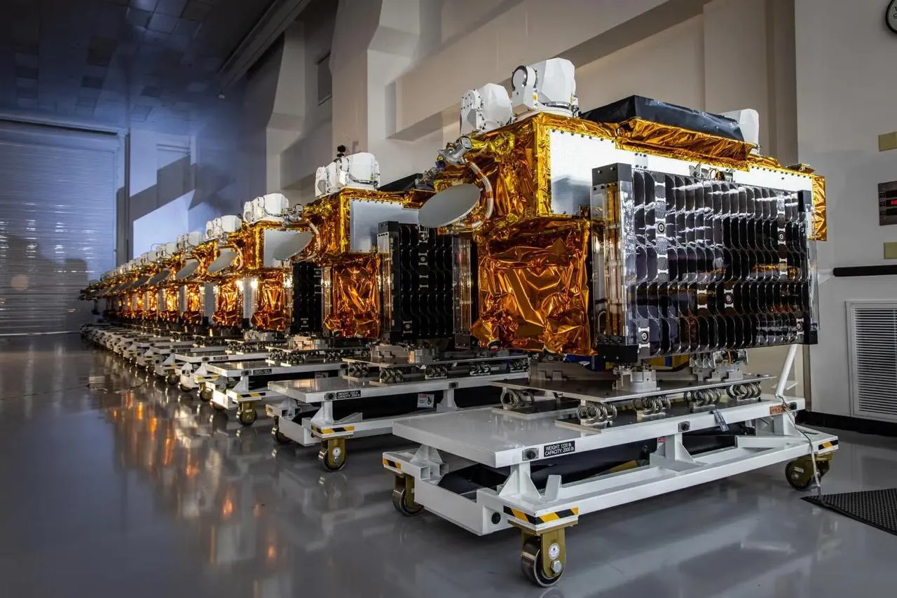 Northrop Grumman Delivers 21 Transport Layer Satellites to Vandenberg for Space Force Constellation